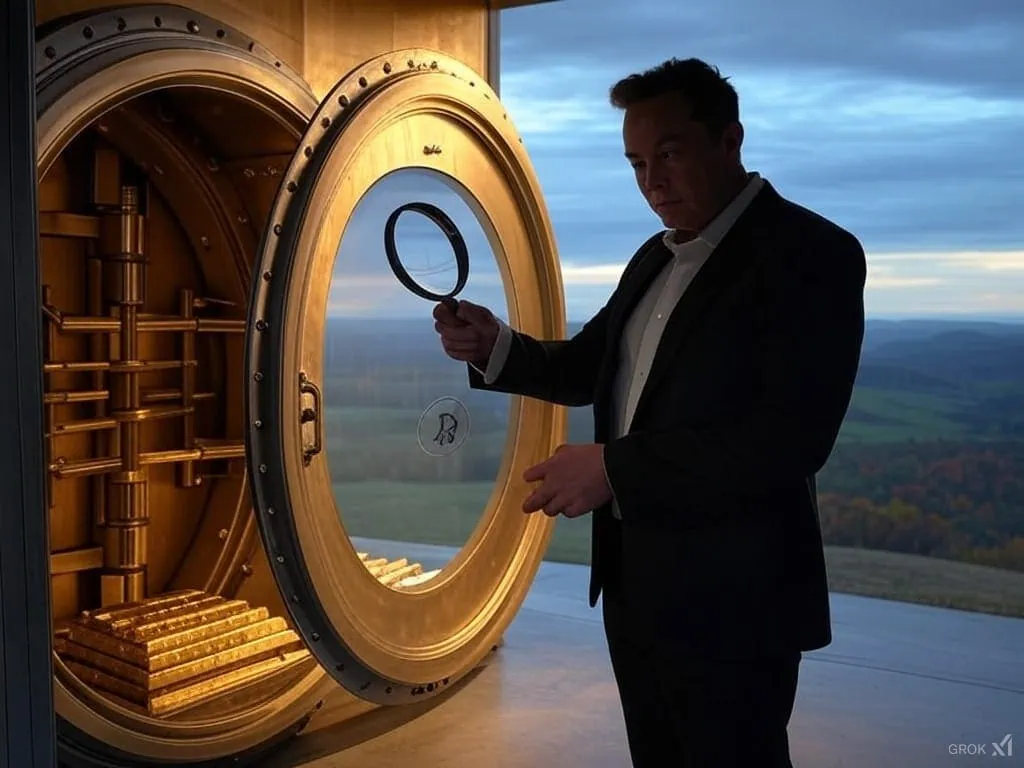Olivenoljeekspertise i moderne safe, fokus på kvalitet og sikkerhet, med naturskjønne utsikter i bakgrunnen, symboliserer trygg oppbevaring og premium oljeverdier.